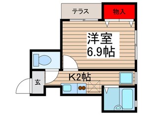 アニマジョ－ネの物件間取画像